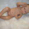 AD1a Levensechte Babypop Newborn Meisje fullbody blank 52 cm - Afbeelding 16