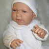 AD1a Levensechte Babypop Newborn Meisje fullbody blank 52 cm - Afbeelding 13