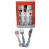 Kinderbestek - set blauw - Afbeelding 2