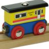 XN02 Houten Wagon voor Naamtrein