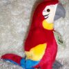 WWF/ WNF - Pluche Papagaai groot rood