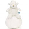 HH86 LIEF Schaap knuffelbal met rammeltje