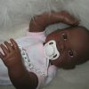 Speen wit met speenketting passend voor babypoppen Antonio Juan - zie omschrijving tekst - Afbeelding 2