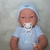 Speen wit met speenketting passend voor babypoppen Antonio Juan - zie omschrijving tekst - Afbeelding 6