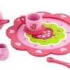 Houten Theeservies roze - viga theeserviesje hout AKTIE