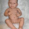 AD1a Levensechte Babypop Newborn Meisje fullbody blank 52 cm - Afbeelding 7