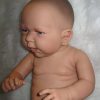 ADK1g Levensechte Babypop Newborn Jongen fullbody blank 52 cm in luier mutsje en slofjes - Afbeelding 15