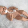 AD0a Levensechte Babypop Newborn Meisje fullbody blank inclusief speen 52 cm - Afbeelding 2