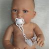 AD0a Levensechte Babypop Newborn Meisje fullbody blank inclusief speen 52 cm - Afbeelding 8
