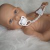 AD0a Levensechte Babypop Newborn Meisje fullbody blank inclusief speen 52 cm - Afbeelding 6