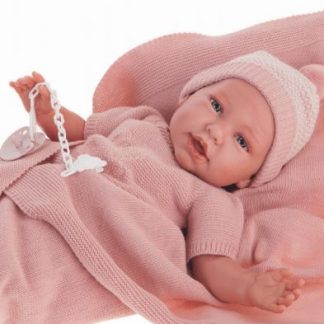 tweeling Signaal Zich verzetten tegen AJ10a Antonio Juan Mijn eerste reborn baby grote babypop met kleding deken  en speen 52 cm – Selintoys