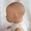 AD7l Levensechte Babypop softbody Lara met blauwe ogen met romper en speen - Afbeelding 16