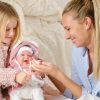 L13a Llorens babypop soft body vrolijk met geluid kleding en speen 42 cm - Afbeelding 8