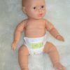 P18 Grote babypop blank voor etalage babykleding 62 cm - baby etalagepop groot - Afbeelding 6