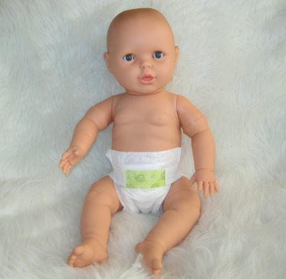 P18 Grote babypop blank voor etalage babykleding 62 cm - baby etalagepop groot - Afbeelding 3