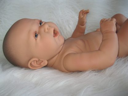 AD1a Levensechte Babypop Newborn Meisje fullbody blank 52 cm - Afbeelding 4