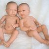 AD1a Levensechte Babypop Newborn Meisje fullbody blank 52 cm - Afbeelding 21