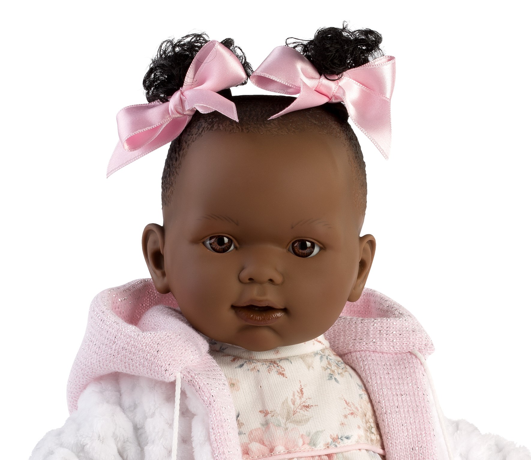 Schaduw Nevelig Stratford on Avon L19a Llorens babypop softbody baby pop donker met geluid kleding speen 42  cm – Selintoys