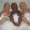 ADK0 Levensechte Babypop Newborn Jongen fullbody blank 52 cm in luier mutsje slofjes en speen - Afbeelding 11
