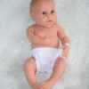 P06a Babypop Newborn Meisje blank met slaapogen 52 cm - Afbeelding 2