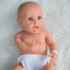 P06a Babypop Newborn Meisje blank met slaapogen 52 cm - Afbeelding 9