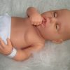 P06a Babypop Newborn Meisje blank met slaapogen 52 cm - Afbeelding 16