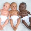 P06a Babypop Newborn Meisje blank met slaapogen 52 cm - Afbeelding 11