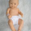 P04a Levensechte Babypop Newborn Meisje Aziatisch 52 cm - Afbeelding 13