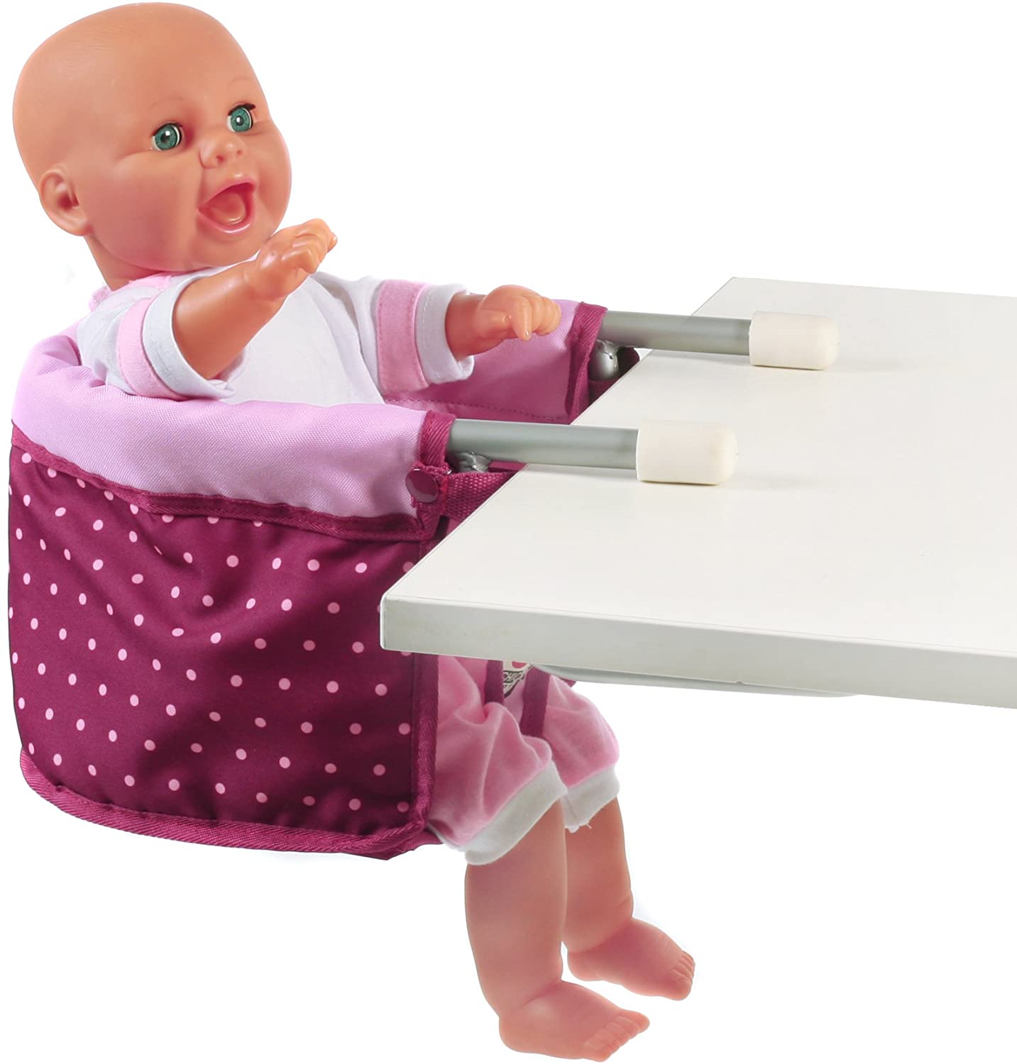 HU46d Poppenstoel voor aan tafel – poppenhangstoel – tafelhangstoel – Selintoys