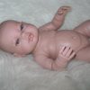 SB03c Berbesa fullbody babypop meisje blank met kleding en deken 42 cm - Afbeelding 17