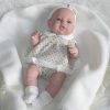 SB03c Berbesa fullbody babypop meisje blank met kleding en deken 42 cm - Afbeelding 9