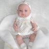 SB03c Berbesa fullbody babypop meisje blank met kleding en deken 42 cm - Afbeelding 15