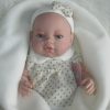 SB03c Berbesa fullbody babypop meisje blank met kleding en deken 42 cm - Afbeelding 5