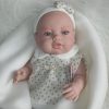 SB03c Berbesa fullbody babypop meisje blank met kleding en deken 42 cm - Afbeelding 14