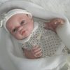 SB03c Berbesa fullbody babypop meisje blank met kleding en deken 42 cm - Afbeelding 2
