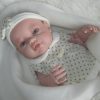 SB03c Berbesa fullbody babypop meisje blank met kleding en deken 42 cm - Afbeelding 22