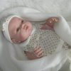 SB03c Berbesa fullbody babypop meisje blank met kleding en deken 42 cm - Afbeelding 20