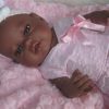 SB02 Berbesa fullbody babypop meisje donker met kleding en kussen 42 cm - Afbeelding 27