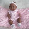 SB02 Berbesa fullbody babypop meisje donker met kleding en kussen 42 cm - Afbeelding 13
