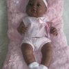 SB02 Berbesa fullbody babypop meisje donker met kleding en kussen 42 cm - Afbeelding 24