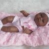 SB02 Berbesa fullbody babypop meisje donker met kleding en kussen 42 cm - Afbeelding 22