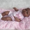 SB02 Berbesa fullbody babypop meisje donker met kleding en kussen 42 cm - Afbeelding 21