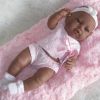 SB02 Berbesa fullbody babypop meisje donker met kleding en kussen 42 cm - Afbeelding 15