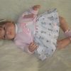 SB12c Berbesa soft body babypop met blond haar met geluid en kleding 42 cm - Afbeelding 6