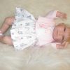 SB12c Berbesa soft body babypop met blond haar met geluid en kleding 42 cm - Afbeelding 11