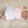 SB12c Berbesa soft body babypop met blond haar met geluid en kleding 42 cm - Afbeelding 10