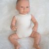 AD7m Levensechte Babypop softbody Lara met blauwe ogen zonder kleding met speen 52 cm - Afbeelding 15