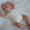 AD7m Levensechte Babypop softbody Lara met blauwe ogen zonder kleding met speen 52 cm - Afbeelding 9
