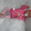 AD8c Levensechte Babypop Kristina soft body blauwe ogen met roze kleding en speen 52 cm - Afbeelding 21