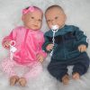 AD7m Levensechte Babypop softbody Lara met blauwe ogen met kleding en speen 52 cm - Afbeelding 16
